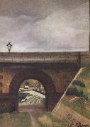 Henri Rousseau View from an Arch of the Bridge of Sevres oil painting reproduction